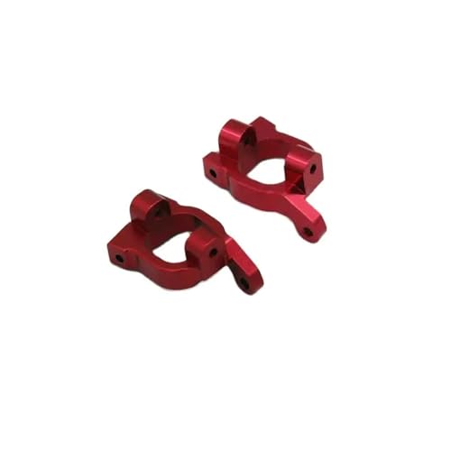 YONMFRDS RC Autoteile Für WLtoys 144001 144010 14016 14018 124008 124010 124016 124017 124018 124019 RC Metall Upgrade Teile Für Seat C(Red) von YONMFRDS