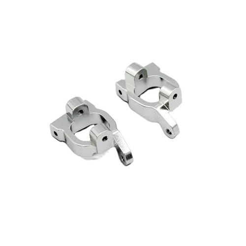 YONMFRDS RC Autoteile Für WLtoys 144001 144010 14016 14018 124008 124010 124016 124017 124018 124019 RC Metall Upgrade Teile Für Seat C(Silver) von YONMFRDS