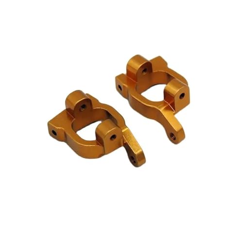 YONMFRDS RC Autoteile Für WLtoys 144001 144010 14016 14018 124008 124010 124016 124017 124018 124019 RC Metall Upgrade Teile Für Seat C(Yellow) von YONMFRDS