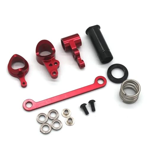 YONMFRDS RC Autoteile Für WLtoys 144001 144010 144002 124016 124017 124018 124019 RC 1/12 Metall-Upgrade(Red) von YONMFRDS
