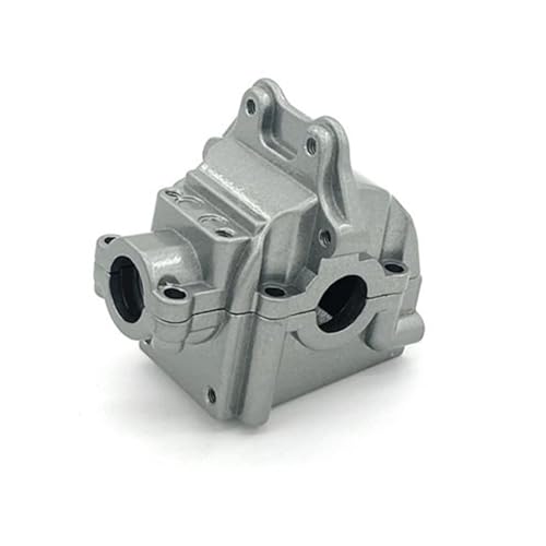 RC Autoteile Für WLtoys 144001 144010 144002 124019 124018 144001-1254 Metall Vorne Hinten Wave Box Shell Getriebe Kit Ersatz RC Auto Upgrade Ersatzteile Zubehör(Gray) von YONMFRDS