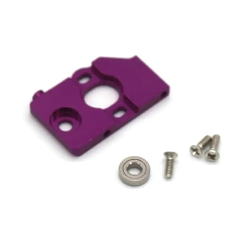 YONMFRDS RC Autoteile Für WLtoys 284010 284161 1/28 Fernbedienung Auto Metall Upgrade Zubehör Motor Fest Für Sitz(Purple) von YONMFRDS