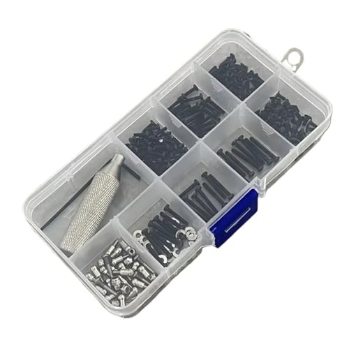 RC Autoteile Für WLtoys 284161 284131 284010 K969 K989 K979 K999 P929 P939 Metall Schrauben Verschluss Kit Reparatur Werkzeuge 1/28 RC Auto Ersatzteile Upgrade Zubehör von YONMFRDS