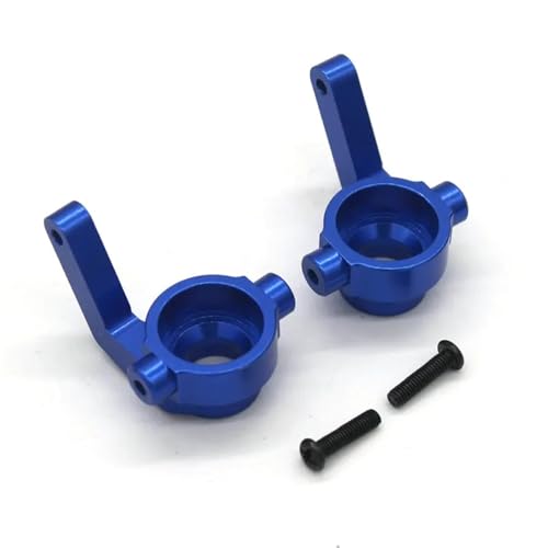 YONMFRDS RC Autoteile Für WLtoys Für DBX-10 Für 10427S Für 9106S 1:10 RC Fernbedienung Auto Für Wüste Off-Road Fahrzeug Metall Upgrade Zubehör Lenkung Tasse 7186(Blue) von YONMFRDS