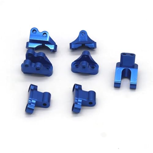 YONMFRDS RC Autoteile Für WLtoys Für Yikong Für YK4102 Für YK4103 1/10 RC Für Klettern RC Auto Metall Upgrade Zubehör Trolley Halterung(Blue) von YONMFRDS