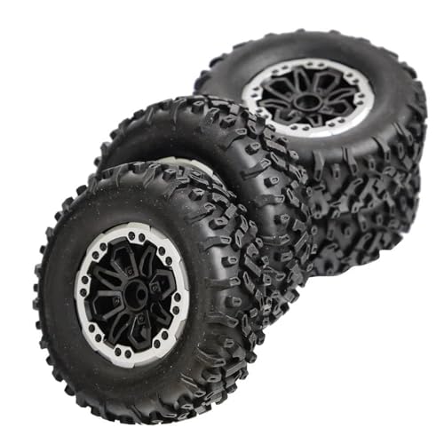 YONMFRDS RC Autoteile Für WPL C14 C24 C34 B14 B24 Für LDRC P06 LD1297 LD1299 Für MN D90 Für MN98 MN99S 64mm Ersatz Weiche Reifen Rad RC Auto Upgrade Teile Zubehör von YONMFRDS