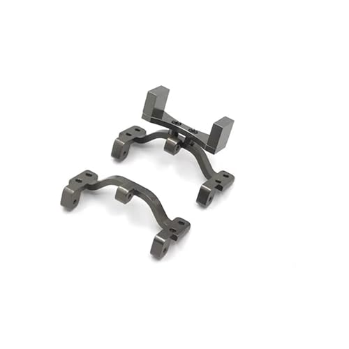 YONMFRDS RC Autoteile Für WPL Für C14 C24 B14 B16 B24 B36 Für HengLong Für JJRC Für FeiYu RC Autoteile Upgrade Metall Servohalterung Spurstangenhalter(Gray) von YONMFRDS