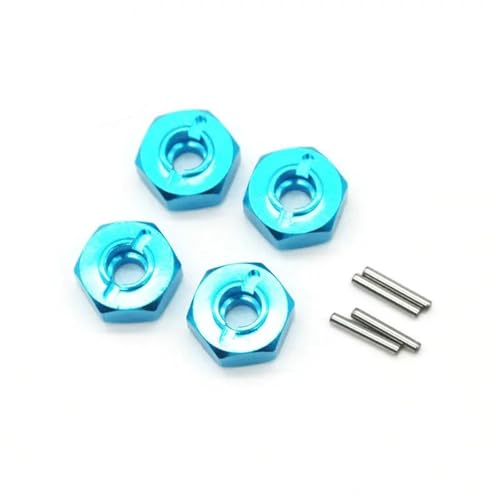 YONMFRDS RC Autoteile Für Wltoys 124006 12428 12423 12427 ABC RC 1/12 Fernbedienung Auto Metall Upgrade Teile Für Schwinge Lenkung Tasse Teile Sammlung(Color3) von YONMFRDS