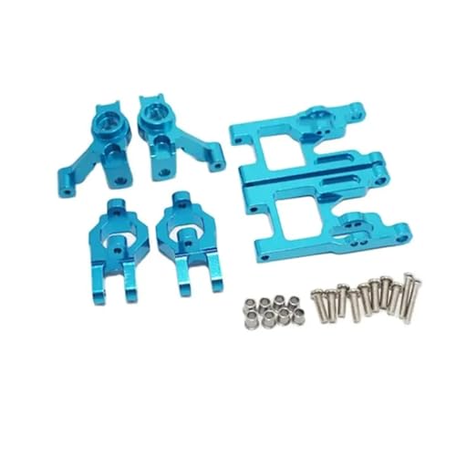 YONMFRDS RC Autoteile Für Wltoys 124006 12428 12423 12427 ABC RC 1/12 Fernbedienung Auto Metall Upgrade Teile Für Schwinge Lenkung Tasse Teile Sammlung(Color9) von YONMFRDS