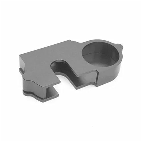 RC Autoteile Für Wltoys 124007 124016 124017 124018 124019 144001 144002 144010 Ersatzzubehör Metall Untersetzungsgetriebe Abdeckung Staubschutz RC Auto Upgrade Teile(Gray) von YONMFRDS