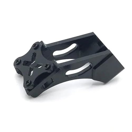 YONMFRDS RC Autoteile Für Wltoys 184016 144001 144010 124007 124017 124019 Metall Heckflügel Halterung Befestigungswinkel RC Auto Upgrade Teile Modifikation Autozubehör(Black) von YONMFRDS