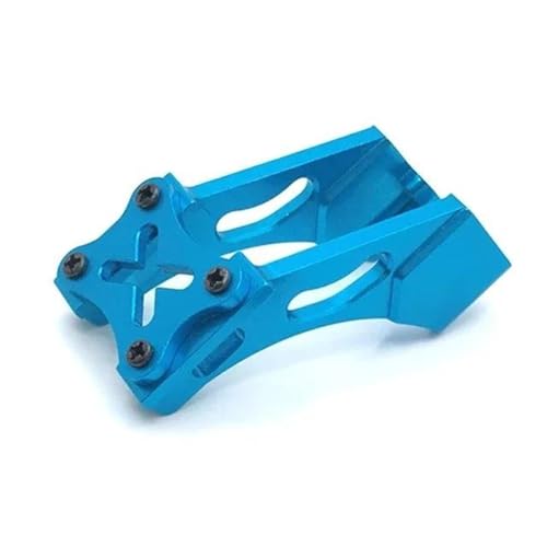 YONMFRDS RC Autoteile Für Wltoys 184016 144001 144010 124007 124017 124019 Metall Heckflügel Halterung Befestigungswinkel RC Auto Upgrade Teile Modifikation Autozubehör(Blue) von YONMFRDS