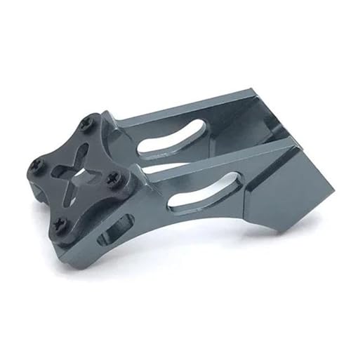 YONMFRDS RC Autoteile Für Wltoys 184016 144001 144010 124007 124017 124019 Metall Heckflügel Halterung Befestigungswinkel RC Auto Upgrade Teile Modifikation Autozubehör(Gray) von YONMFRDS
