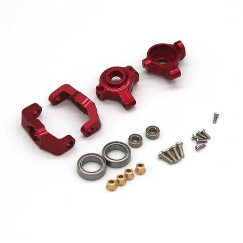 YONMFRDS RC Autoteile Für Wltoys Für FMS 1/18 Mogrich Scaler RC Fernbedienung Auto Metall Upgrade Zubehör Volle Auto Teile Zugstange Vorder- Und Hinterachsen(Color8) von YONMFRDS