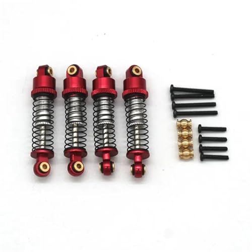 YONMFRDS RC Autoteile Für Wltoys Für FMS 1/18 Mogrich Scaler RC Fernbedienung Auto Metall Upgrade Zubehör Volle Auto Teile Zugstange Vorder- Und Hinterachsen(Color9) von YONMFRDS