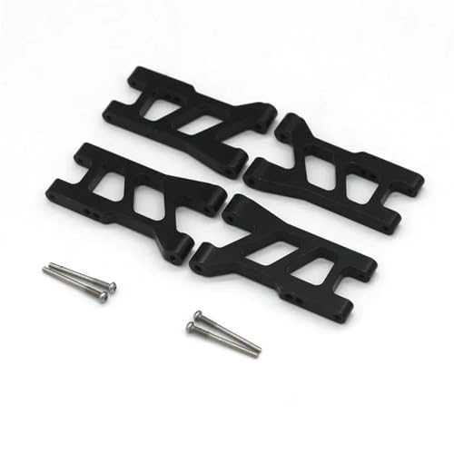 YONMFRDS RC Autoteile Für Wltoys Für HS 18301 18302 18311 18312 18321 18322 1/18 RC Ferngesteuertes Auto Metallteile Vordere Und Hintere Saumarme(Black) von YONMFRDS