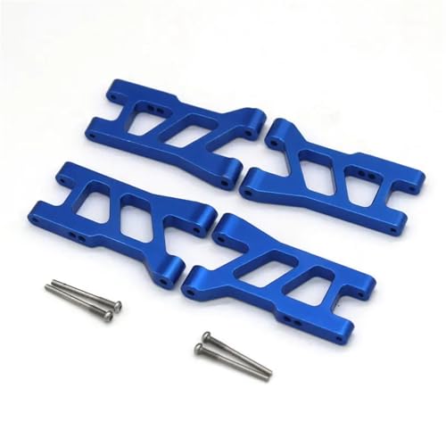 YONMFRDS RC Autoteile Für Wltoys Für HS 18301 18302 18311 18312 18321 18322 1/18 RC Ferngesteuertes Auto Metallteile Vordere Und Hintere Saumarme(Blue) von YONMFRDS