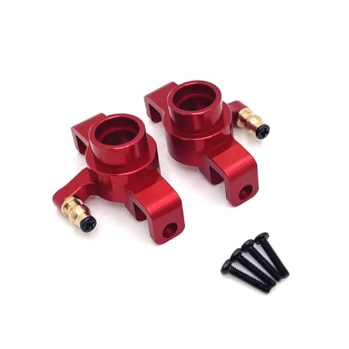 YONMFRDS RC Autoteile Für Wltoys Für MJX 20208 Für JJRC Für C8811 RC 1/20 Fernbedienung Auto Teile Metall Upgrade Teile Vorne Lenkung Tasse(Red) von YONMFRDS