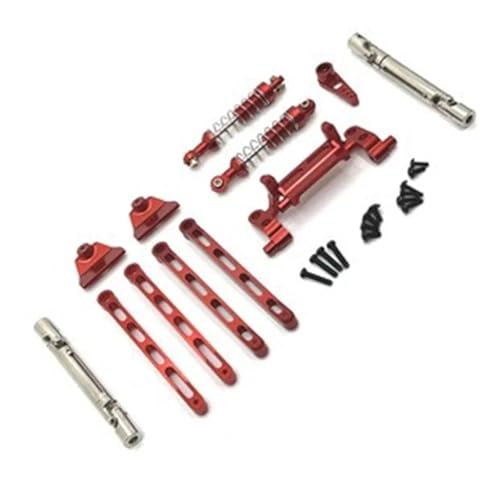 YONMFRDS RC Autoteile Für Wltoys Für MN82 Für LC79 Für MN 1/12 RC Fernbedienung Fahrzeug Metall Upgrade Modifikation Teile Teile Zusammenfassung(Color13) von YONMFRDS