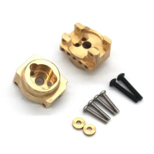 YONMFRDS RC Autoteile Für Wltoys HB Für R1001 Für R1002 Für R1003 Für ANDERE 1/10 Rc Auto Messing Upgrade Teile Lenkung Tasse(Color1) von YONMFRDS