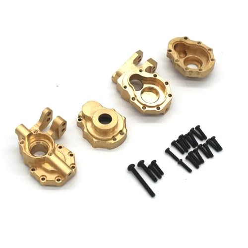 YONMFRDS RC Autoteile Für Wltoys HB Für R1001 Für R1002 Für R1003 Für ANDERE 1/10 Rc Auto Messing Upgrade Teile Lenkung Tasse(Color2) von YONMFRDS