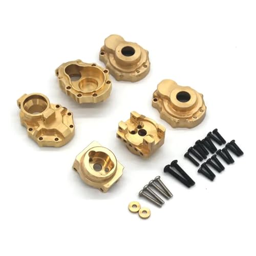 YONMFRDS RC Autoteile Für Wltoys HB Für R1001 Für R1002 Für R1003 Für ANDERE 1/10 Rc Auto Messing Upgrade Teile Lenkung Tasse(Color3) von YONMFRDS