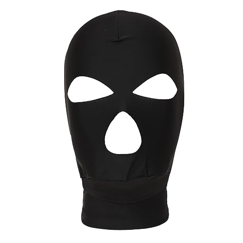 YOOJIA Erwachsene Vollständige Kopfabdeckung Atmungsaktive Gesichtsmaske Kopfbedeckung Dehnbare Balaklava Kapuzen Für Cosplay Nachtclub Motorrad Typ B M YOOJIA Erwachsene Vollständige Kopfabdeckung Atmungsaktive Gesichtsmaske Kopfbedeckung Dehnbare Balaklava Kapuzen Für Cosplay Nachtclub Motorrad Typ B M von YOOJIA