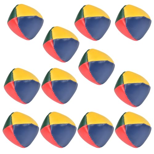 YOPEUC 12 Stück Jonglierbälle Kinder, 5cm Jonglierbälle Set Vierfarbiges Patchwork Jonglierbälle Anfänger Juggling Balls, Spiele Zirkus Clown Farbige Jonglierbälle, Ideal für Kinder& Anfänger YOPEUC 12 Stück Jonglierbälle Kinder, 5cm Jonglierbälle Set Vierfarbiges Patchwork Jonglierbälle Anfänger Juggling Balls, Spiele Zirkus Clown Farbige Jonglierbälle, Ideal für Kinder& Anfänger von YOPEUC