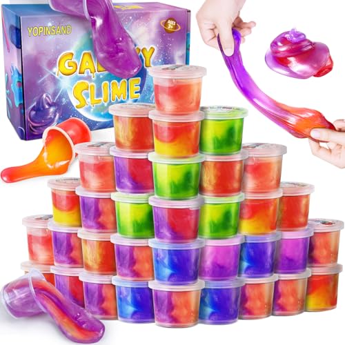 36er Pack Galaxy Slime Kit, Slime Set für Kinder, Ideales Spielzeug Geschenk für Kinder Jungen Mädchen, Slime Spielzeug für Jungen Mädche von YOPINSAND
