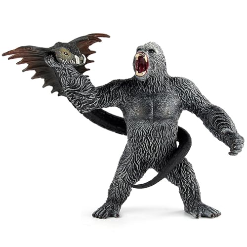 Orang Utan Song Snake Spielzeug, Orang Utan Modelle, Wildlife Modelle Spielzeug, King Kong Mythical Animals, Python Savage Toy Models, Monster Dekorationen, Kindergeschenke, Geburtstagsgeschenke, Tabl von YORISMAL