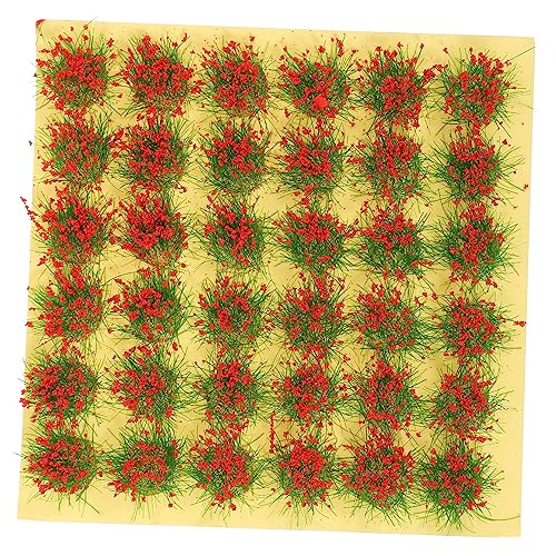 YOSADIER 1 Blatt Grasmodell Künstlich Anlage Gefälschte Pflanze Diorama- Mini Grasfleck Gartenrasen Im Freien Kunstgras Büschel Für Diorama Modelleisenbahn Modellgras Rot YOSADIER 1 Blatt Grasmodell Künstlich Anlage Gefälschte Pflanze Diorama- Mini Grasfleck Gartenrasen Im Freien Kunstgras Büschel Für Diorama Modelleisenbahn Modellgras Rot von YOSADIER
