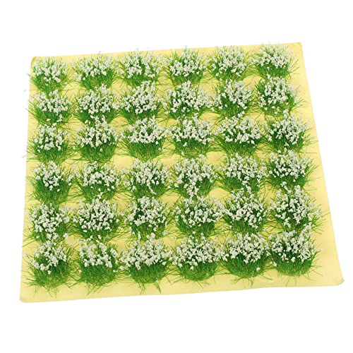YOSADIER 1 Blatt Grasmodell simulieren künstliches gartengras Landschaft buschig Feenhaftes Gartengras scheibengardinen Miniatur-Basisgelände Miniatur-Basismaterial Grasbüschel Plastik Weiß YOSADIER 1 Blatt Grasmodell simulieren künstliches gartengras Landschaft buschig Feenhaftes Gartengras scheibengardinen Miniatur-Basisgelände Miniatur-Basismaterial Grasbüschel Plastik Weiß von YOSADIER
