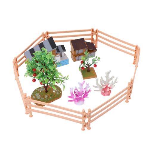 YOSADIER 1 Satz Farmmodell-Ornamente Kind Bauernhof Simulationsbaum künstliche Minilandschaft Zaundekorationen Bauernspielzeug PVC YOSADIER 1 Satz Farmmodell-Ornamente Kind Bauernhof Simulationsbaum künstliche Minilandschaft Zaundekorationen Bauernspielzeug PVC von YOSADIER
