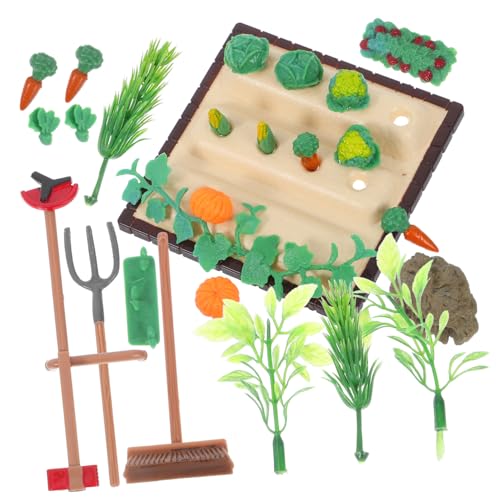 YOSADIER 1 Satz Gartenwerkzeuge für Puppenhaus Rasenmäher für Farm Szenen Realistische Zubehörteile für Layouts von YOSADIER