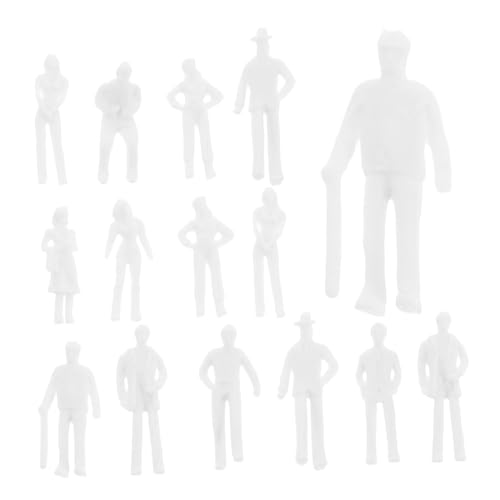 YOSADIER 50 Stück Miniaturfiguren Sandkasten-miniaturen Stehende Miniaturmenschen Miniatur-menschenspielzeug Miniaturstehende Menschen Tischdekoration Aus Sand Modellbaufiguren Weiß Plastik YOSADIER 50 Stück Miniaturfiguren Sandkasten-miniaturen Stehende Miniaturmenschen Miniatur-menschenspielzeug Miniaturstehende Menschen Tischdekoration Aus Sand Modellbaufiguren Weiß Plastik von YOSADIER