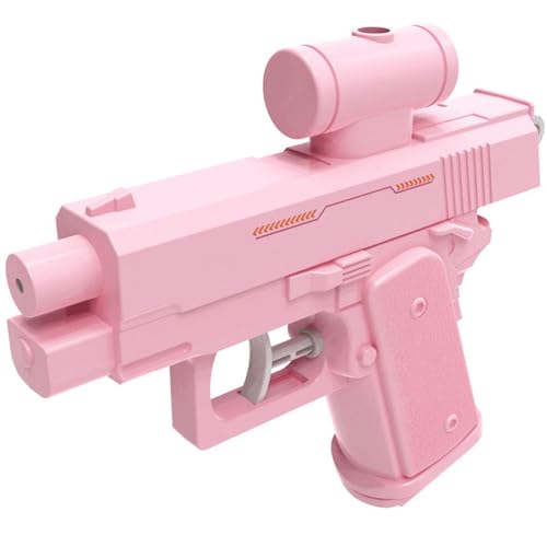 Streich-Wasserpistole, Streich-Zweiwege-Wasserpistole, Rückwärts-Wasserpistolen Sprühen Von Vorne Und Hinten, for Sommerpartyspiele Von Vorne Und Hinten Sprühen(Pink) von YOSEDVCB
