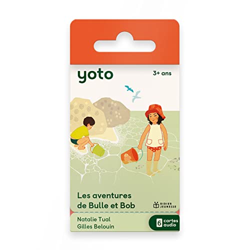 Yoto Les Aventures de Bulle et Bob – Französische Hörbuchkarte für Kinder zur Verwendung mit dem Yoto-Player und dem Mini All-in-1-Audioplayer für Kinder ab 3 Jahren von YOTO