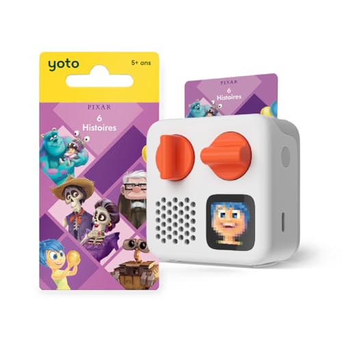 Yoto Mini Edition 2024 + 6 Geschichten, Geschichtenbox, Geschichtenerzähler mit Nachtlicht, Uhr, 5 französische Hörbücher für Kinder, Musikgeschichten, Bild zum Hören Yoto Mini Edition 2024 + 6 Geschichten, Geschichtenbox, Geschichtenerzähler mit Nachtlicht, Uhr, 5 französische Hörbücher für Kinder, Musikgeschichten, Bild zum Hören von YOTO