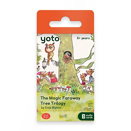 Yoto The Magic Faraway Tree Trilogy by Enid Blyton – Kids Audio Story Cards for Yoto Player Children's Speaker | Including The Enchanted Wood, The Magic Faraway Tree & More| 3 Cards Yoto The Magic Faraway Tree Trilogy by Enid Blyton – Kids Audio Story Cards for Yoto Player Children's Speaker | Including The Enchanted Wood, The Magic Faraway Tree & More| 3 Cards von YOTO