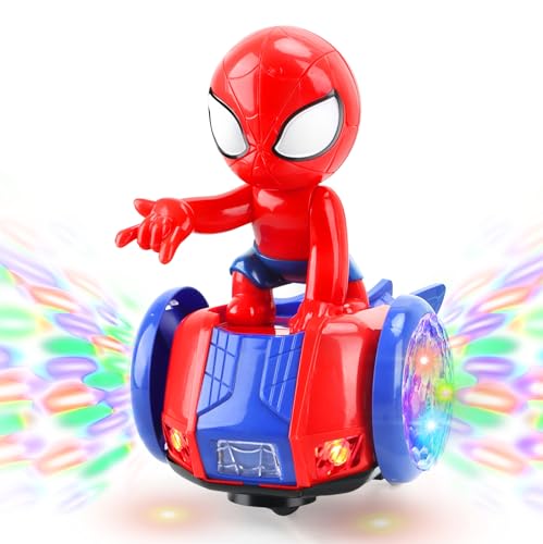 YOTOY Tanzender Roboter Spinne Spielzeug für Kinder, Lichter & Musik, automatische Lenkung, 360 Grad flexible Drehung, Spielzeugautos für Kleinkinder, Geburtstagsgeschenk für 6 7 8 Jahre alte Jungen YOTOY Tanzender Roboter Spinne Spielzeug für Kinder, Lichter & Musik, automatische Lenkung, 360 Grad flexible Drehung, Spielzeugautos für Kleinkinder, Geburtstagsgeschenk für 6 7 8 Jahre alte Jungen von YOTOY