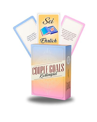 YOUR LOVE CHALLENGE Couple Goals - 120 interaktive Frage Spielkarten - Spannende Fragen für Paare, ideales, perfekt für tiefgründige Gespräche und gemeinsames Wachstum von YOUR LOVE CHALLENGE