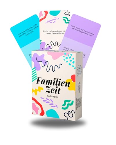 YOUR LOVE CHALLENGE YourLoveChallenge® Familienzeit – 100 interaktive Frage Spielkarten – Spannendes Spiel für die Familie, unvergessliche Momente & tiefgründige Gespräche mit den Kindern von YOUR LOVE CHALLENGE