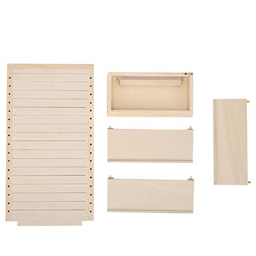 1/12 Puppenhaus-Zubehör, Puppenhaus-Miniatur-Supermarktregale Mini-Modell-Set-Zubehör Aus Holz (Supermarktregal)(Gelb) von YOUTHINK
