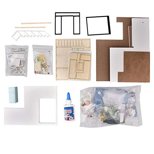 Miniatur Modernes Geböudemodell Holzhaus Zusammenbau Puppenhaus Kit Plus Und Musik Miniatur Modernes Geböudemodell Holzhaus Zusammenbau Puppenhaus Kit Plus Und Musik von YOUTHINK
