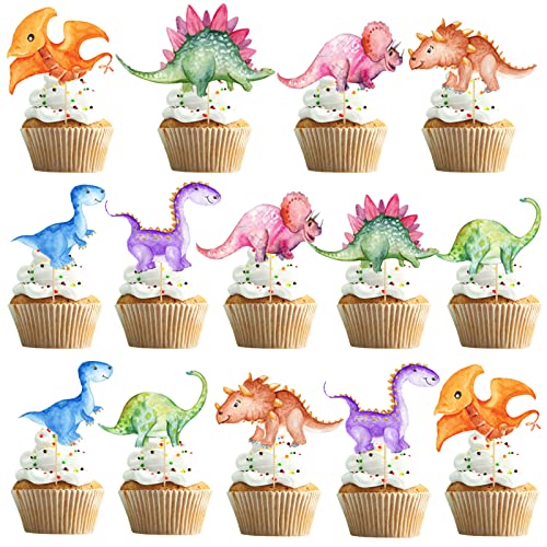 YOUYIKE 42 Stück Dinosaurier Topper, Dinosaurier Cupcake Topper,Dino Thema Geburtstagstorte Dekoration für Kinder Geburtstag Baby Shower Party Dekorationen Zubehör YOUYIKE 42 Stück Dinosaurier Topper, Dinosaurier Cupcake Topper,Dino Thema Geburtstagstorte Dekoration für Kinder Geburtstag Baby Shower Party Dekorationen Zubehör von YOUYIKE
