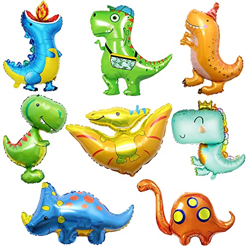Dinosaurier Ballon, Riesen Folien Dinosaurier Luftballons, Dino Helium Ballon, XXL Dinosaurier folienballon für Dschungel Geburtstag Dekoration, Dino Party Geburtstag Deko Dinosaurier Ballon, Riesen Folien Dinosaurier Luftballons, Dino Helium Ballon, XXL Dinosaurier folienballon für Dschungel Geburtstag Dekoration, Dino Party Geburtstag Deko von YOUYIKE
