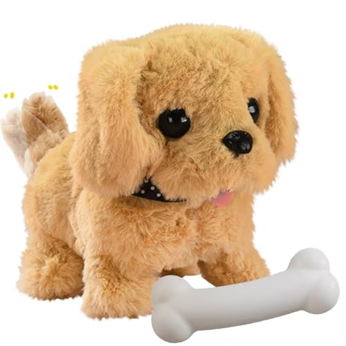 YOUYIKE Hund Spielzeug Kinder, Plüschtier Spielzeug Hund der Läuft und Bellt, Ostergeschenke Kinder, Interaktives Plüschtier mit Gehen, Bellen, Schwanzwedeln fur Kinder Spielzeug YOUYIKE Hund Spielzeug Kinder, Plüschtier Spielzeug Hund der Läuft und Bellt, Ostergeschenke Kinder, Interaktives Plüschtier mit Gehen, Bellen, Schwanzwedeln fur Kinder Spielzeug von YOUYIKE