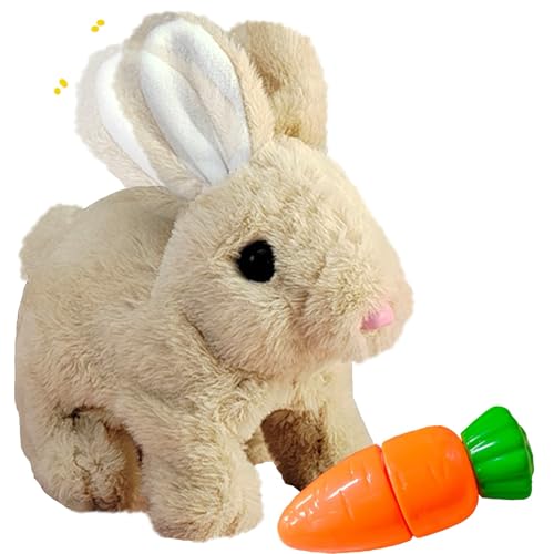 YOUYIKE Interaktives Kaninchen Spielzeug, Hasen Kuscheltiere Klein, Ostergeschenke Kinder, Interaktives Plüschtier mit Gehen, Können Gehen und Sprechen,Ostern Geburtstagsgeschenk YOUYIKE Interaktives Kaninchen Spielzeug, Hasen Kuscheltiere Klein, Ostergeschenke Kinder, Interaktives Plüschtier mit Gehen, Können Gehen und Sprechen,Ostern Geburtstagsgeschenk von YOUYIKE