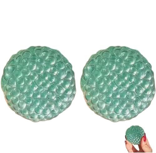 Langsam aufsteigendes Squishy-Spielzeug aus Silikon for Erwachsene for Stressabbau – sensorisches Zappelspielzeug, handgefertigte Geschenke for Stressabbau for Männer und Frauen (2er-Pack) von YOUYIMEI