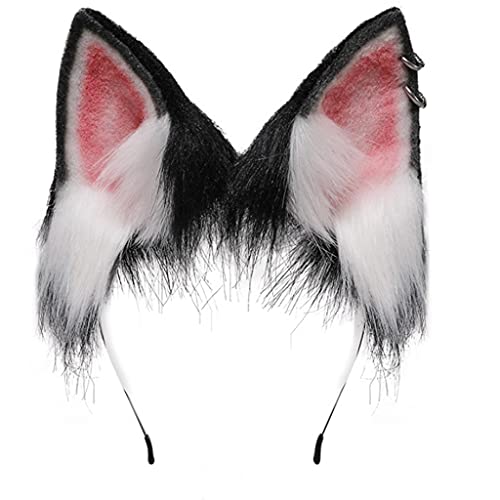 YPBEW Cartoon Ohrform Haarreifen Niedlicher Haarhalter Rave Halloween Cosplay Party Kostüm Kopfbedeckung für Kinder Frauen Hundeohren Stirnband Cosplay Lange Haarband YPBEW Cartoon Ohrform Haarreifen Niedlicher Haarhalter Rave Halloween Cosplay Party Kostüm Kopfbedeckung für Kinder Frauen Hundeohren Stirnband Cosplay Lange Haarband von YPBEW